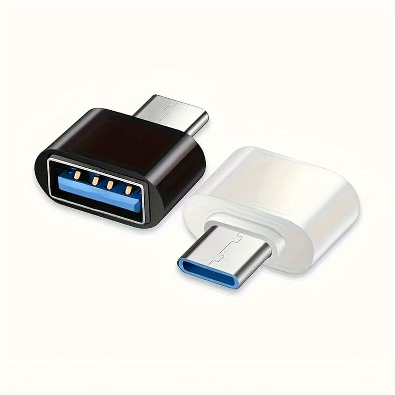 A USB to Type-C Adapter Suitable for Connecting Mobile Phones, USB Drives, Card Readers, Keyboards, And Mice.
