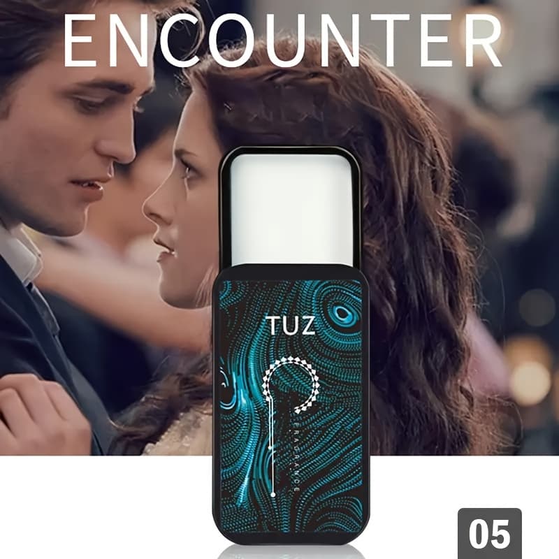 TUZ Portable Solid Perfume for Men, Long-Lasting Fresh Scented Cream Cologne, Slide Cover Design, Floral Fragrance Notes, Suitable for Dating and Daily Use - Adult Age Range