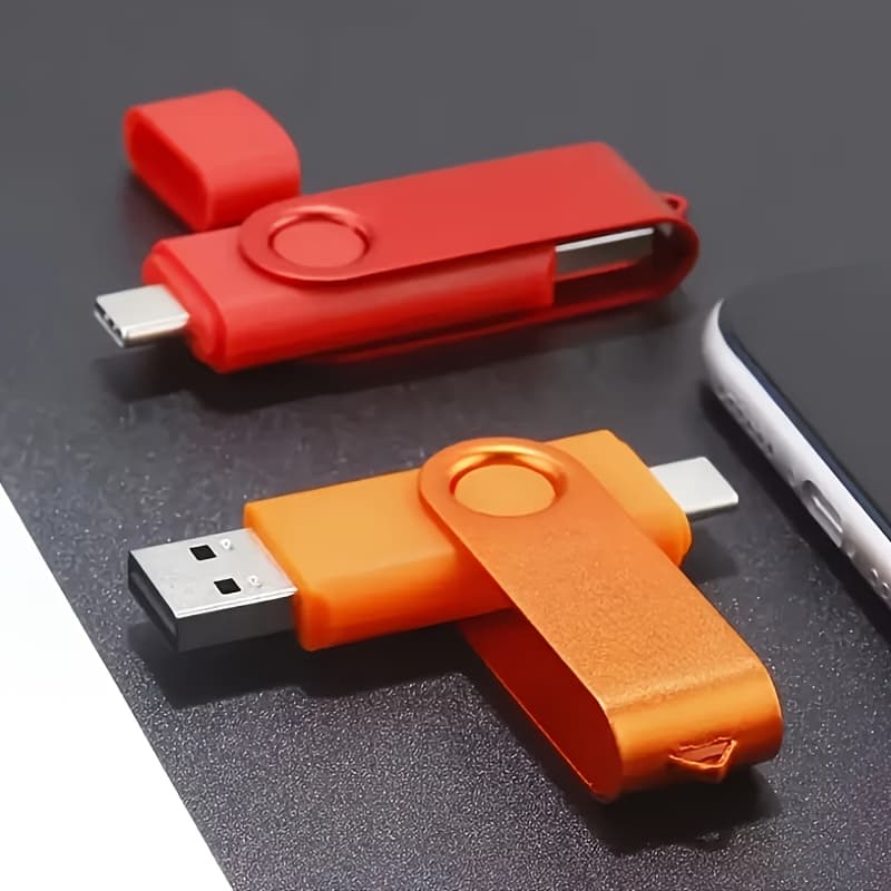 Available in 512MB, 32GB, 100GB and 116GB, the high-speed 2-in-1USB memory sticks are suitable for mobile phones, laptops, audio devices and external storage of data, photos, videos and music