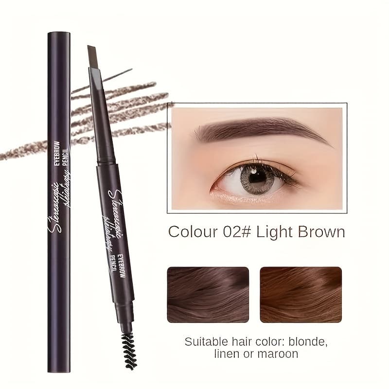 Dual-Ended Eyebrow Pencil in Five Colors